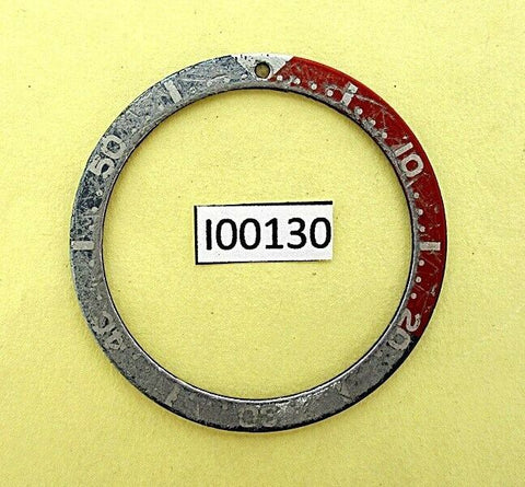 USED VINTAGE SEIKO BEZEL INSERT FOR 7002 6309 7040 7290 6306 DIVE WATCH I00130