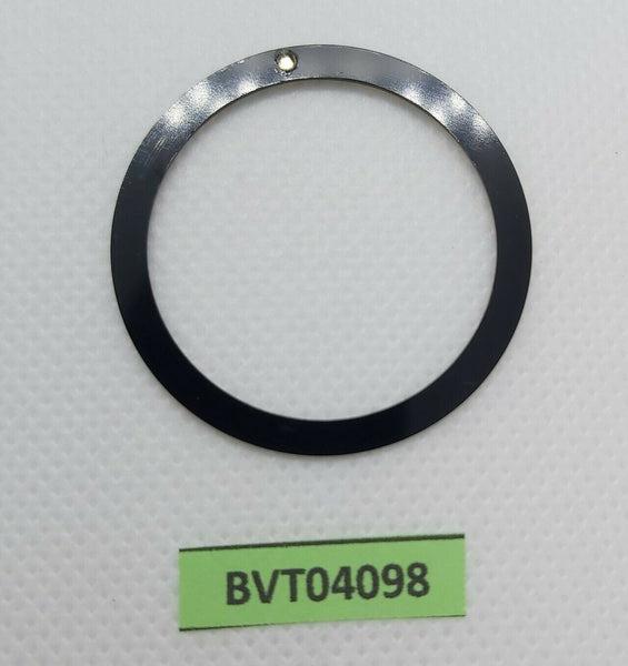 SEIKO BLACK GOLD INSERT RAISED PIP GMT 7S26 0020 SKX007 7002 6309 7040 BVT04098