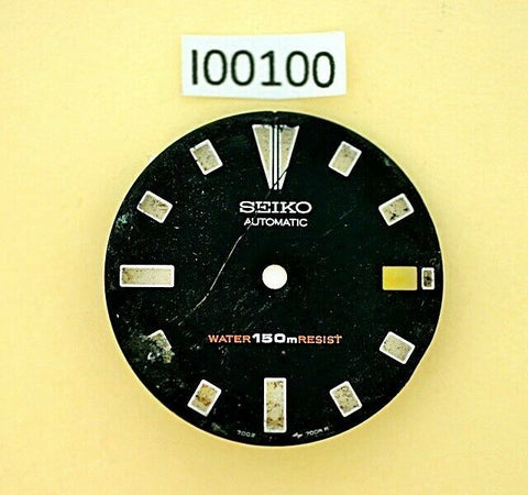 USED VINTAGE SEIKO DIAL FOR 7002 7000 DIVE WATCH I00100