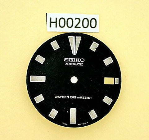 USED VINTAGE SEIKO DIAL FOR 7002 7000 DIVE WATCH H00200