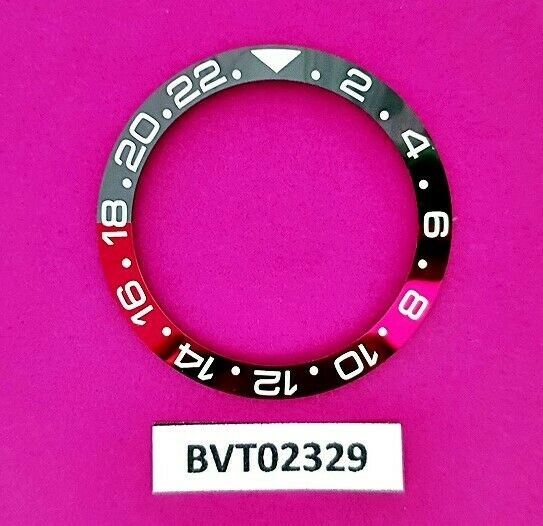 SEIKO COKE BLACK RED CERAMIC BEZEL SLANT INSERT 7S26 0030 SKX013 WATCH BVT02329