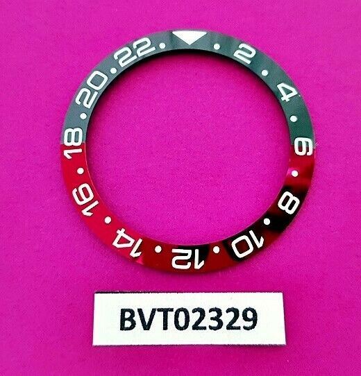 SEIKO COKE BLACK RED CERAMIC BEZEL SLANT INSERT 7S26 0030 SKX013 WATCH BVT02329
