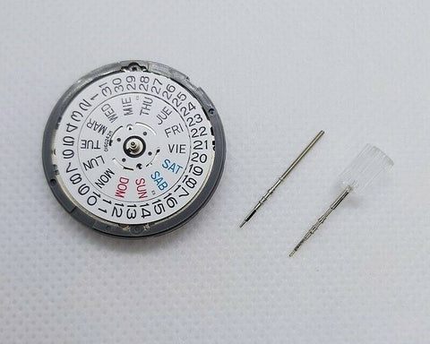 NEW SEIKO NH36 NH36A AUTOMATIC DAY DATE MOVEMENT 3 MARK CROWN EU SHIPPING 4013
