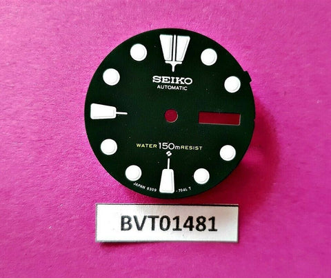 NEW SEIKO DIAL FOR 6309 7040 DIVERS WATCH WHITE MARKER VERSION BVT01481
