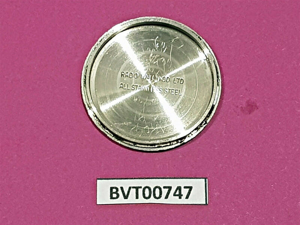 USED RADO VOYAGER 19760460 SS CASE BACK COVER 181467 #BVT00747