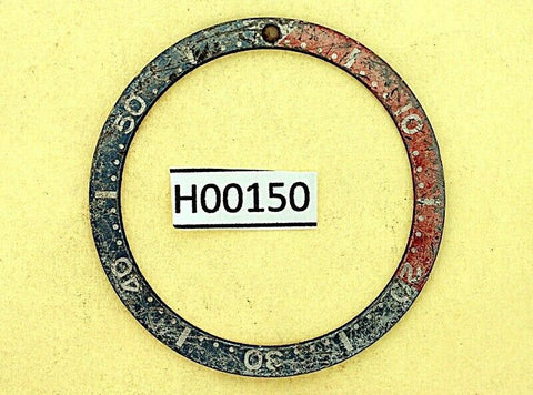 USED VINTAGE SEIKO BEZEL INSERT FOR 7002 6309 7040 7290 6306 DIVE WATCH H00150