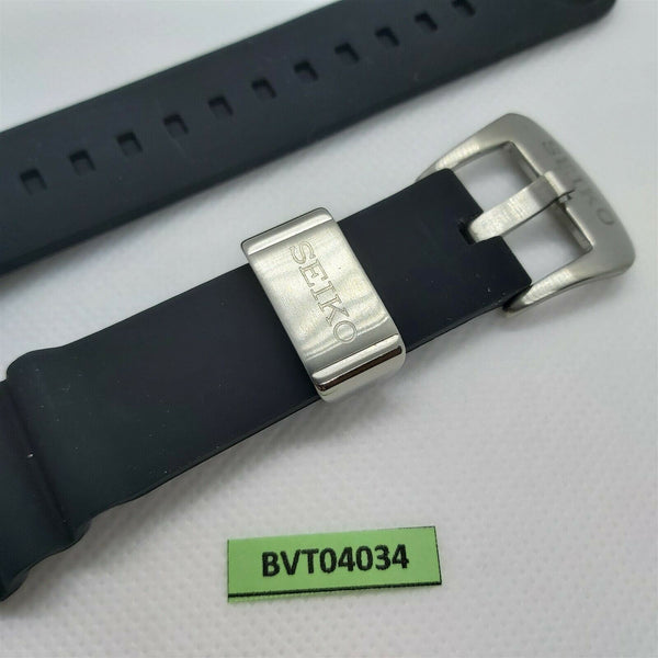 NEW FOR SEIKO RUBBER STRAP BLACK SOFT Z22 BAND 6309 6306 7548 7002 BVT04034