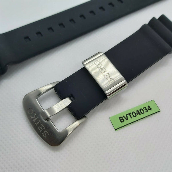 NEW FOR SEIKO RUBBER STRAP BLACK SOFT Z22 BAND 6309 6306 7548 7002 BVT04034