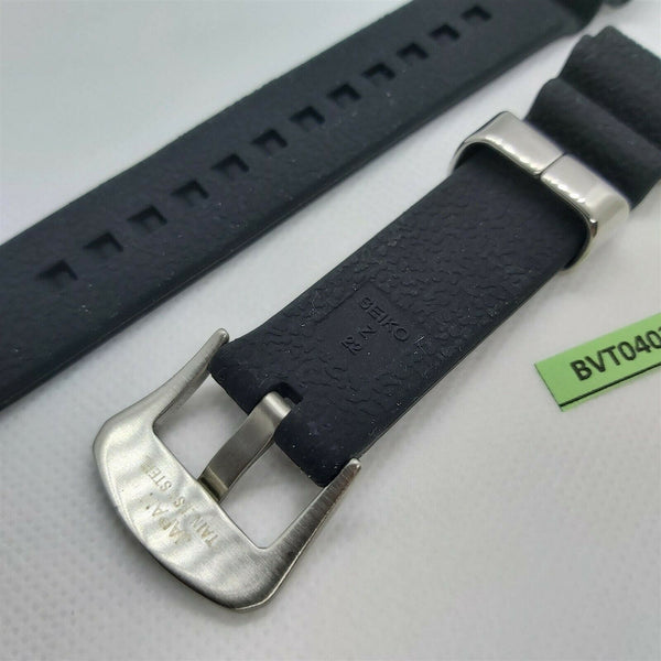 NEW FOR SEIKO RUBBER STRAP BLACK SOFT Z22 BAND 6309 6306 7548 7002 BVT04034