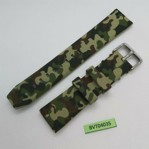 NEW FOR SEIKO RUBBER STRAP CAMOUFLAGE SOFT Z22 BAND 6309 6306 7548 7002 BVT04035