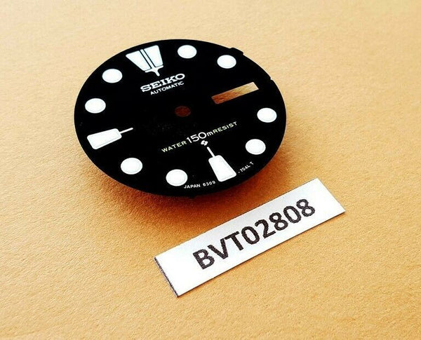 NEW SEIKO DIAL FOR 6309 7040 DIVERS AUTOMATIC WATCH WHITE MARKER VERSION BVT2808