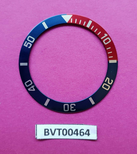 NEW SEIKO PEPSI RED BLUE INSERT TYPE 2 SEIKO 7S26-0040 DIVE WATCH BVT00464