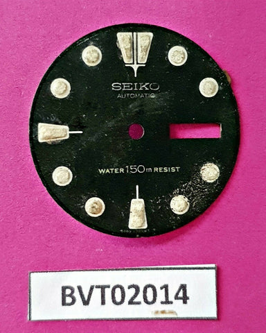 USED VINTAGE SEIKO DIAL NON BEVELED WINDOW 6309 7040 DIVE WATCH BVT02014