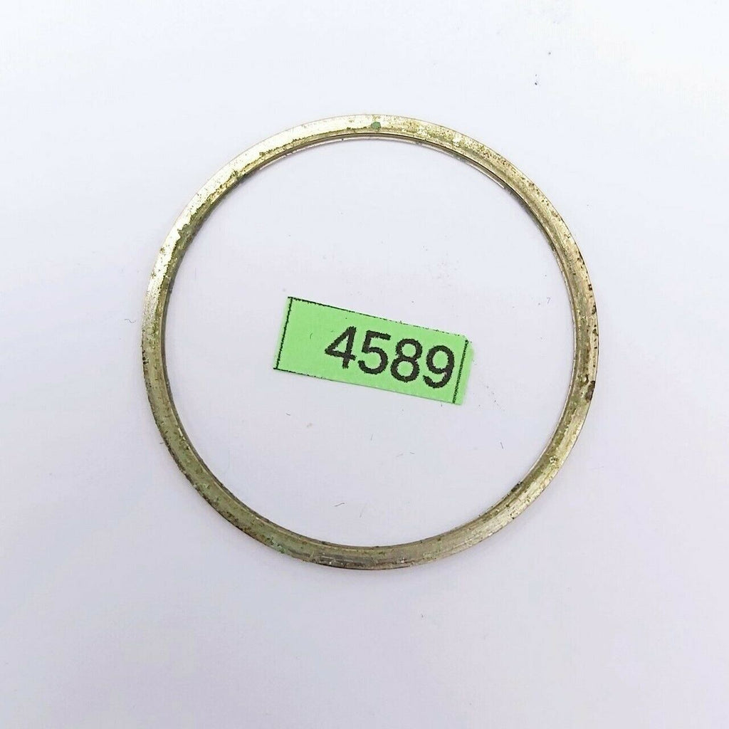 HARD TO FIND USED SEIKO MENS GASKET UNDERLAY METAL FOR 6309 7290 WATCH BVT04589
