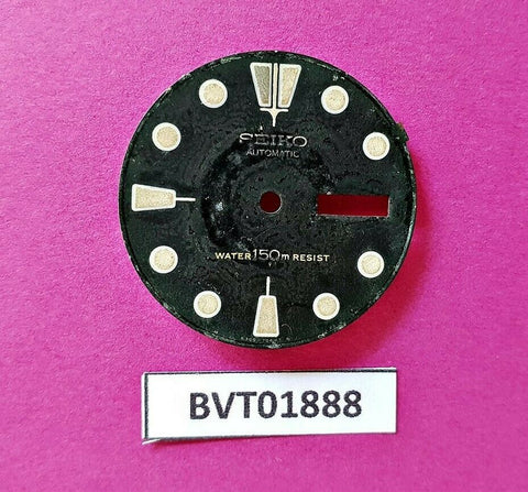 USED VINTAGE SEIKO DIAL NON BEVELED WINDOW 6309 7040 DIVE WATCH BVT01888