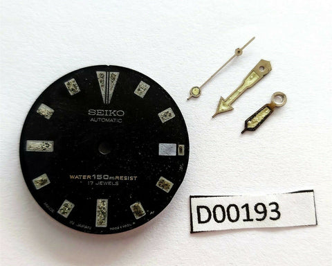USED VINTAGE SEIKO HANDS & DIAL 7002 7000 DIVE WATCH D00193