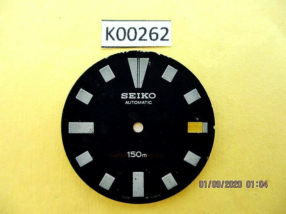 USED VINTAGE SEIKO DIAL FOR 7002 7000 DIVE WATCH K00262