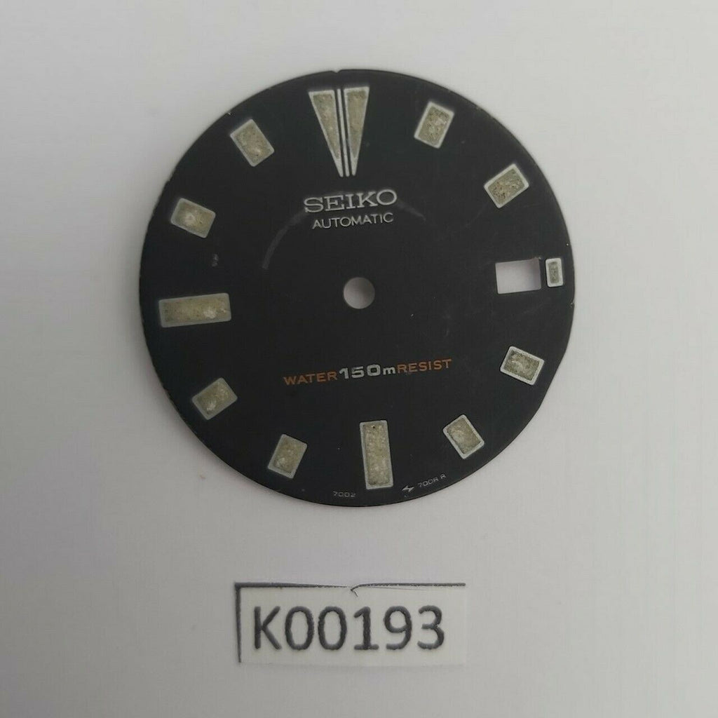 USED VINTAGE SEIKO DIAL FOR 7002 7000 DIVE WATCH K00193