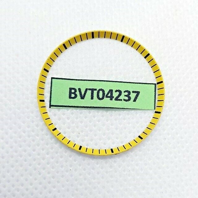 USED SEIKO MENS AFTERMARKET 6309 7290 YELLOW COLORED MINUTE TRACK WATCH BVT04237