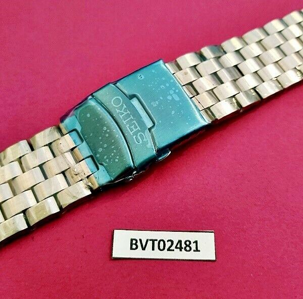 NEW SEIKO ENGINEER STYLE BRACELET 7S26 0020 WATCH SOLID LINKS SKX007 #BVT02481