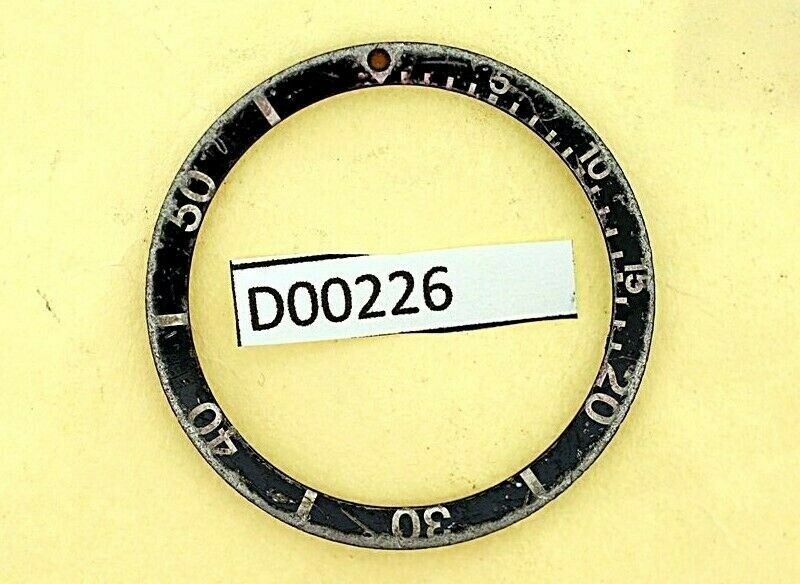 USED VINTAGE CITIZEN BEZEL INSERT FOR NY2300 AND LEFTY MODEL DIVE WATCHES D00226