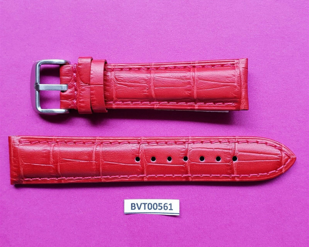 NEW REAL LEATHER STRAP BAND SIZE 20 MM FOR OMEGA & OTHER WATCHES BVT00561