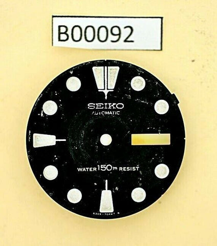 USED VINTAGE SEIKO DIAL NON BEVELED WINDOW 6309 7040 DIVE WATCH B00092