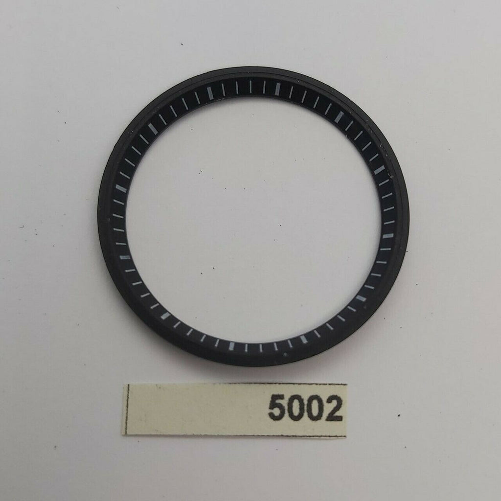 USED SEIKO MENS 7002 7020 BLACK MINUTE TRACK SEIKO WATCH BVT05002