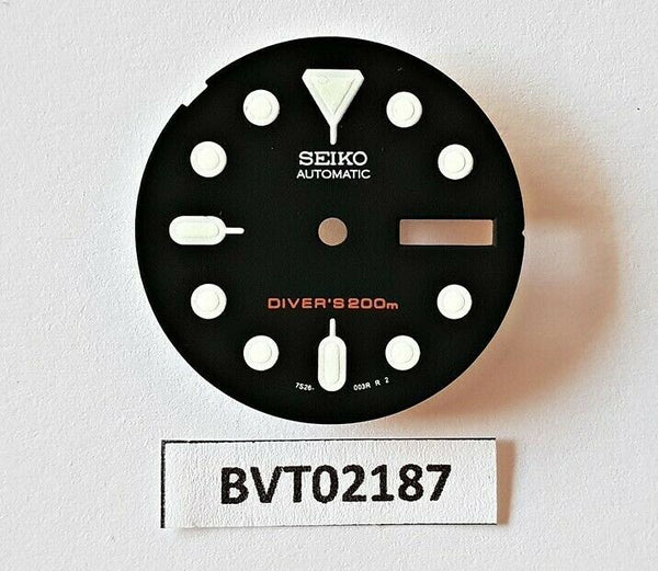 NEW SEIKO DIAL FOR SEIKO 7S26 0030 SKX013 SERIES DIVERS WATCH BVT02187