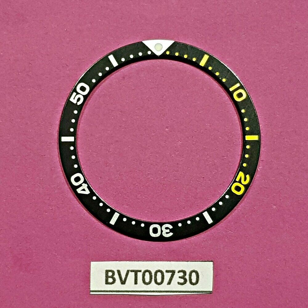 NEW SEIKO BLACK GOLD INSERT FOR 6105, 6309, 7002, 7S26 0020 DIVE WATCH BVT00730