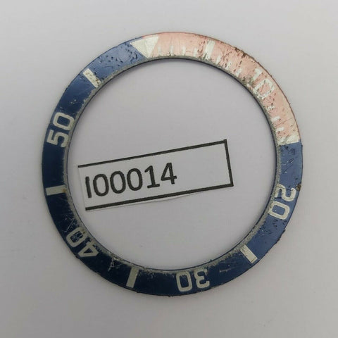 USED VINTAGE SEIKO INSERT FOR 7S26 0050 SKX023 MIDSIZE DIVE WATCH NR I00014