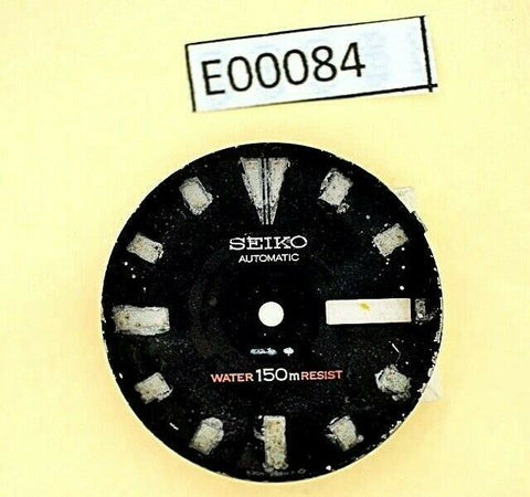 USED VINTAGE SEIKO DIAL FOR 6309 7290 729A DIVE WATCH NR# E00084