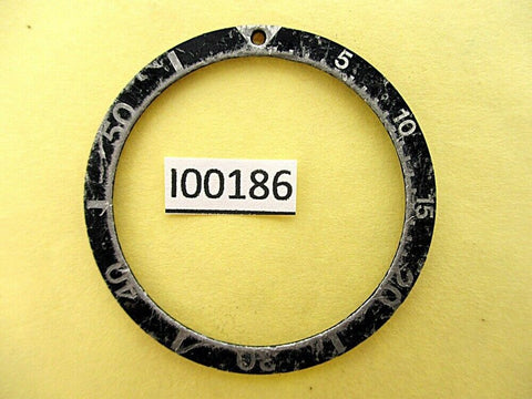 USED VINTAGE CITIZEN BEZEL INSERT FOR NY2300 AND LEFTY MODEL DIVE WATCHES I00186