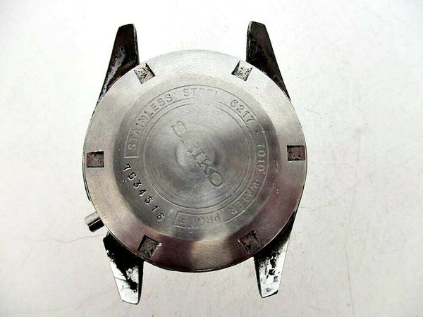 USED RARE SEIKO 6217 7010 WORLD TIME MIDCASE AND COVER J00184