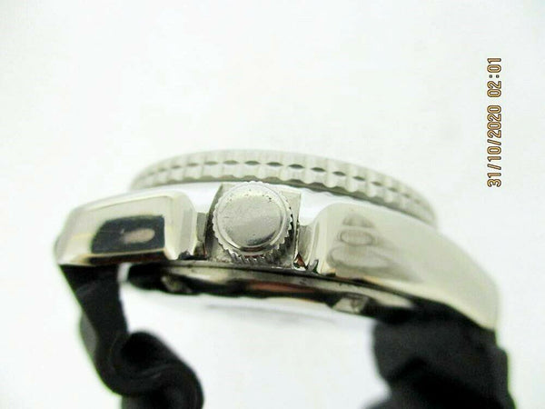 PROJECT FIX SEIKO 7S26 0030 AUTO MIDSIZED BLACK DAY DATE 681679 EU SHIP WATCH