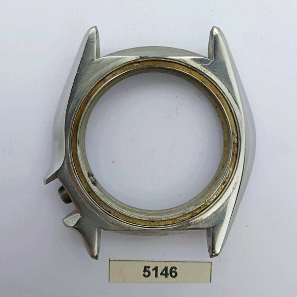 USED SEIKO 7002 7000 POLISHED MIDCASE FOR 7002 7000 MENS WATCH #BVT05146