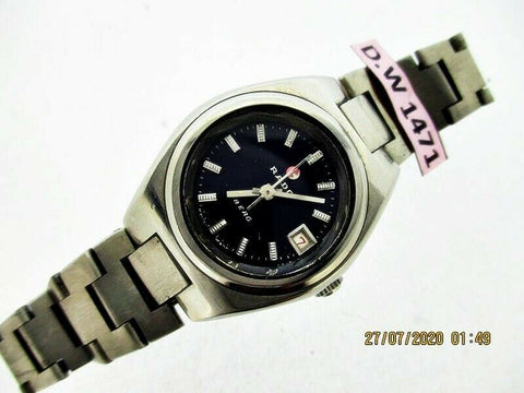 PROJECT FIX RADO BERG LADIES SS AUTOMATIC DATE WATCH EUROPE SHIP