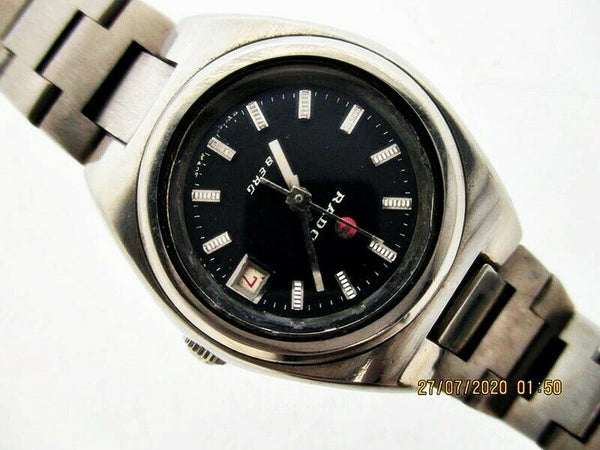 PROJECT FIX RADO BERG LADIES SS AUTOMATIC DATE WATCH EUROPE SHIP
