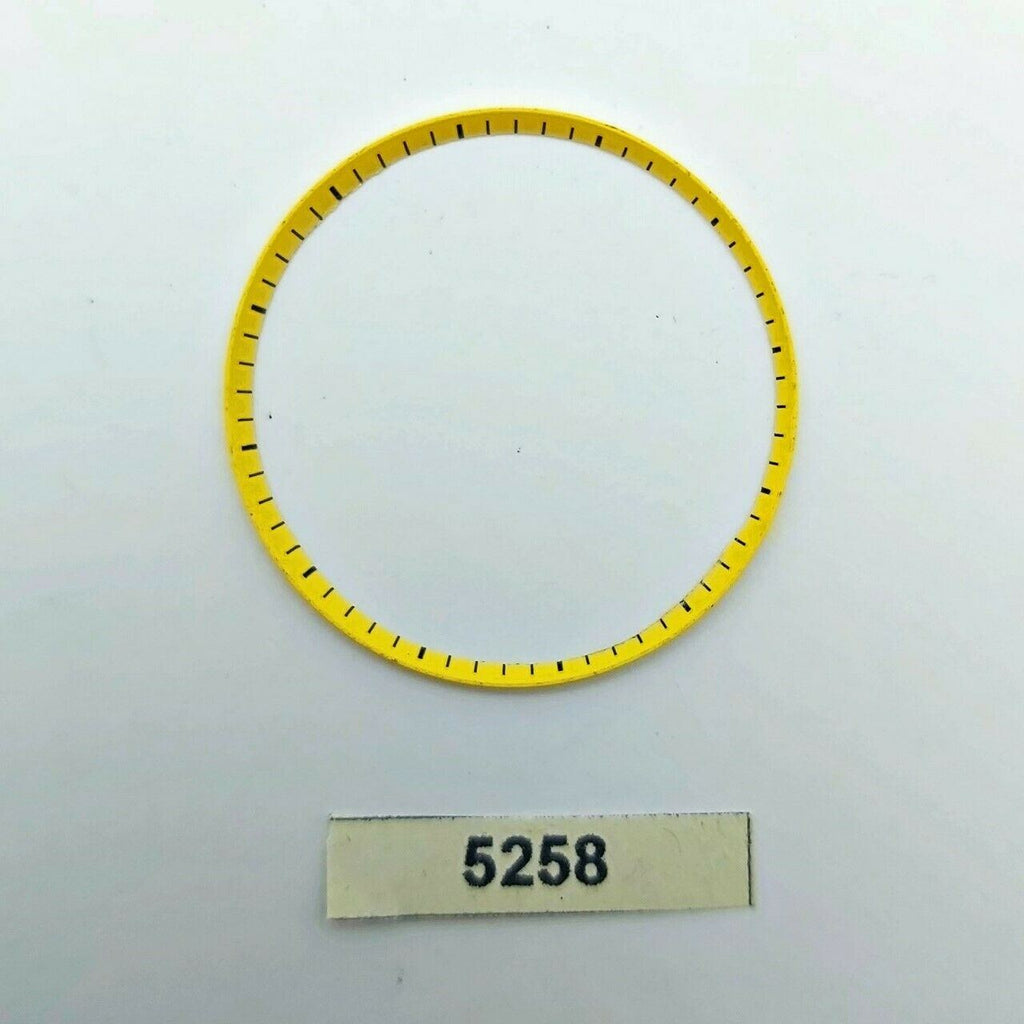 USED SEIKO MENS AFTERMARKET 6309 7290 YELLOW COLORED MINUTE TRACK WATCH BVT05258