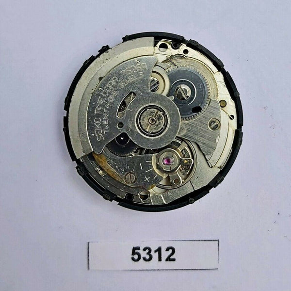 USED WORKING SEIKO MOVEMENT WITH DIAL HANDS 7s26 0040 SKX031 MENS WATCH BVT05312