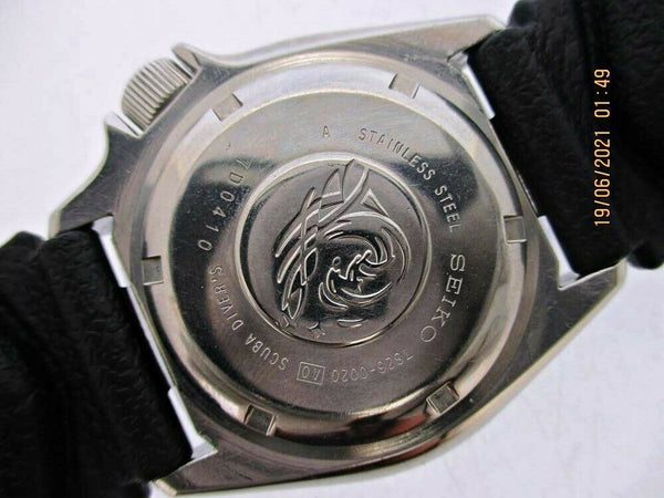 PROJECT TO FIX 97 SEIKO 7S26 0020 SKX007 BRIAN MAY DAY DATE 7D0410 AUTO WATCH