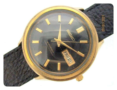 67' SEIKO BUSINESS A 8346 9000 AUTO MENS GOLD 7414216 EU SHIP SERVICED WATCH