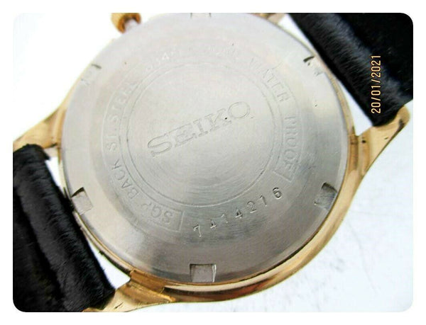 67' SEIKO BUSINESS A 8346 9000 AUTO MENS GOLD 7414216 EU SHIP SERVICED WATCH