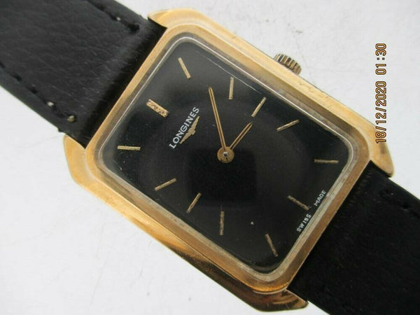 PROJECT TO FIX LONGINES GOLD TONNEAU MANUAL WIND MIDSIZE WATCH EU SHIP