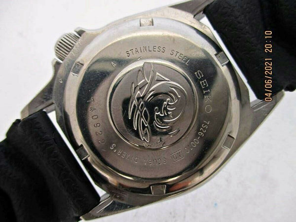 PROJECT TO FIX 97' SEIKO 7S26 0010 AUTO MIDSIZED DAY DATE 740922 WATCH EU SHIP