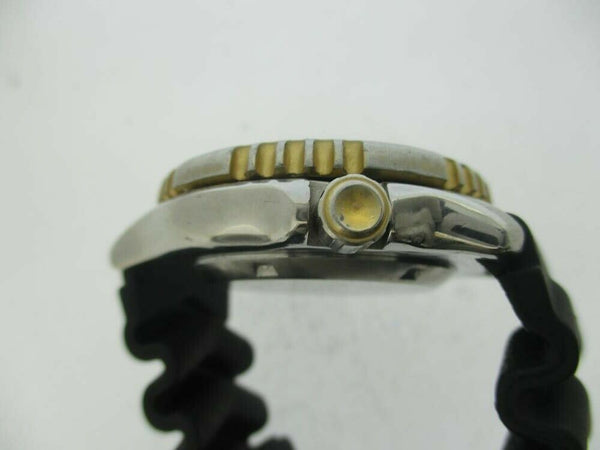 PROJECT TO FIX CITIZEN MENS LEFTY GOLD SS AUTO DAY DATE 4N0101 EU SHIP WATCH NR
