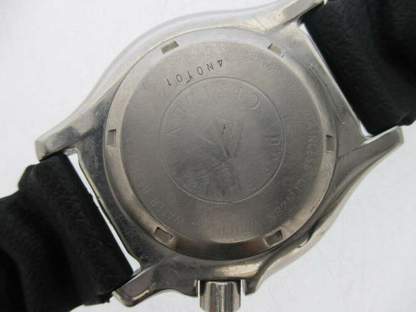 PROJECT TO FIX CITIZEN MENS LEFTY GOLD SS AUTO DAY DATE 4N0101 EU SHIP WATCH NR