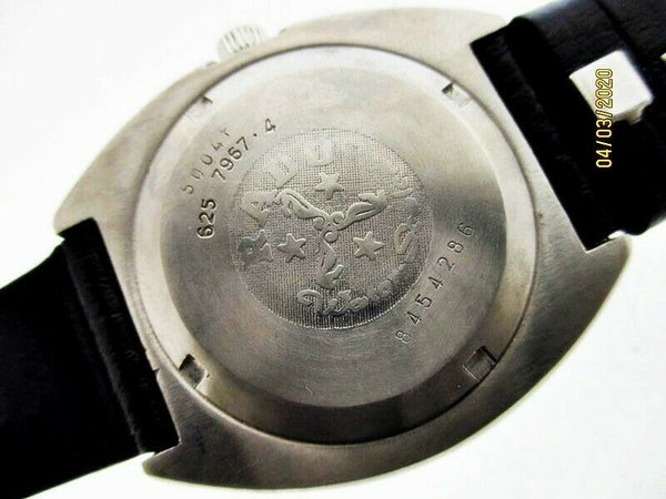 PROJECT TO FIX RADO CONWAY SS HOODED LUGS DAY DATE EU SHIP MENS WATCH NR