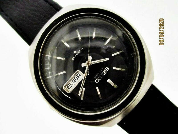 PROJECT TO FIX SEIKO 5 6309 848A DAY DATE AUTOMATIC MENS 683138 EU SHIP WATCH NR