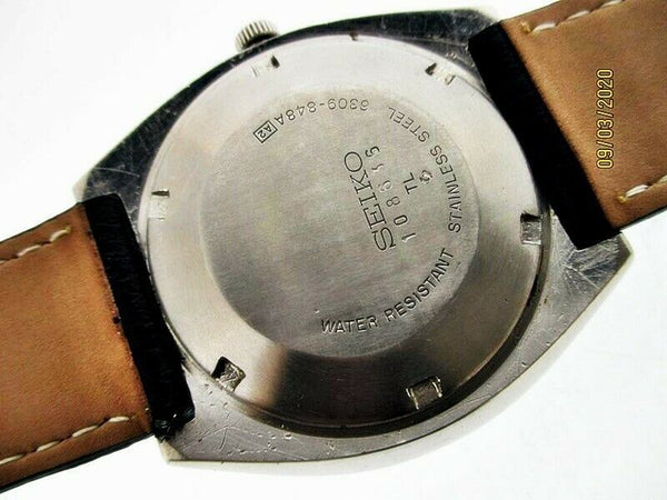 PROJECT TO FIX SEIKO 5 6309 848A DAY DATE AUTOMATIC MENS 683138 EU SHIP WATCH NR